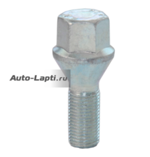 Болт M12x1,5 (52/ 28) hex17 конус цинк (ИТАЛИЯ) 303057ZS CF